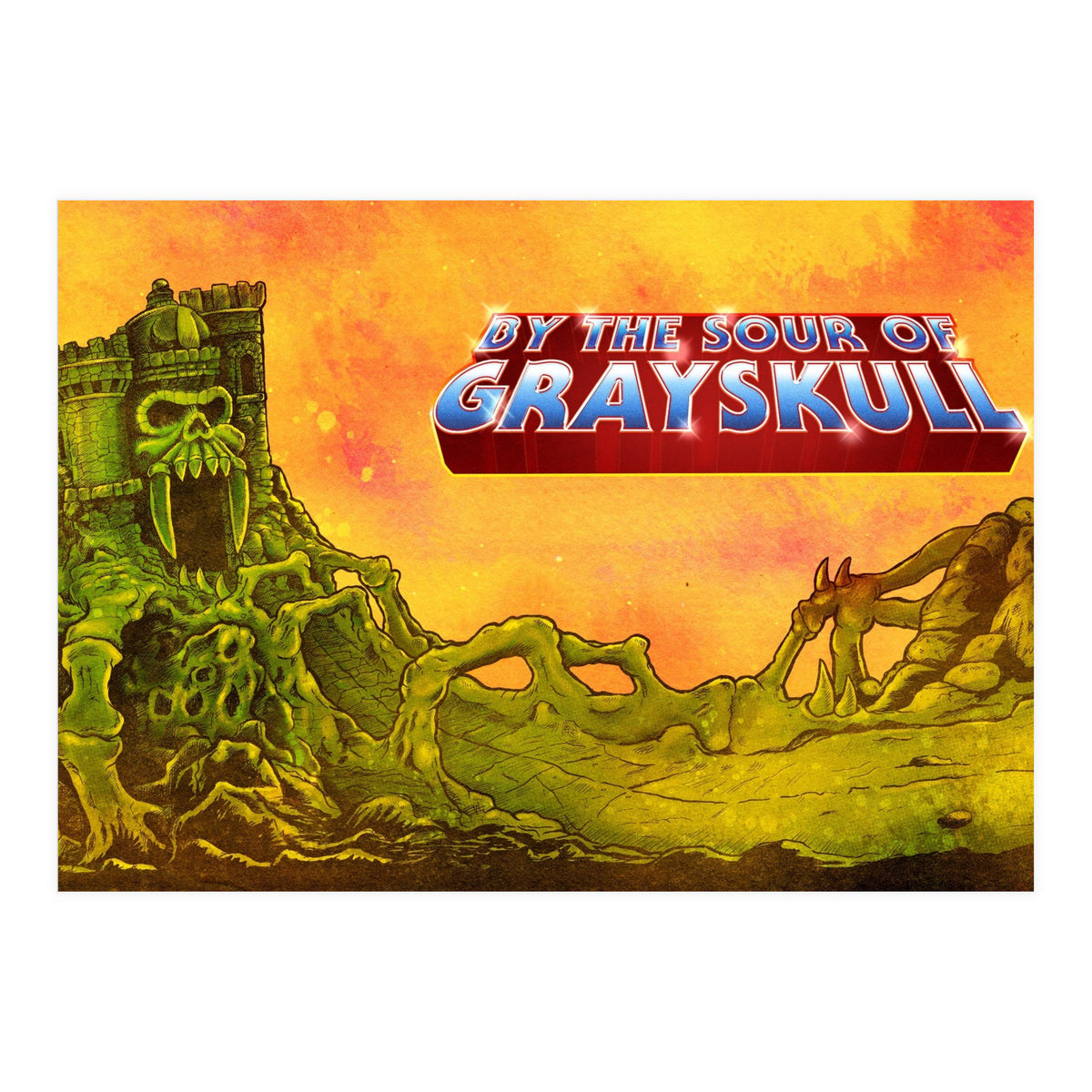 By The Sour Of Graykull - Steel City Brewery x Mega Collab - Grapefruit & Redcurrant Sour Beer (Print Only)