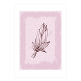 Magnolia Simple Minimal Boho - Botanical Leaves (Print Only) thumbnail
