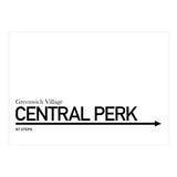 TO CENTRAL PERK (Print Only) thumbnail