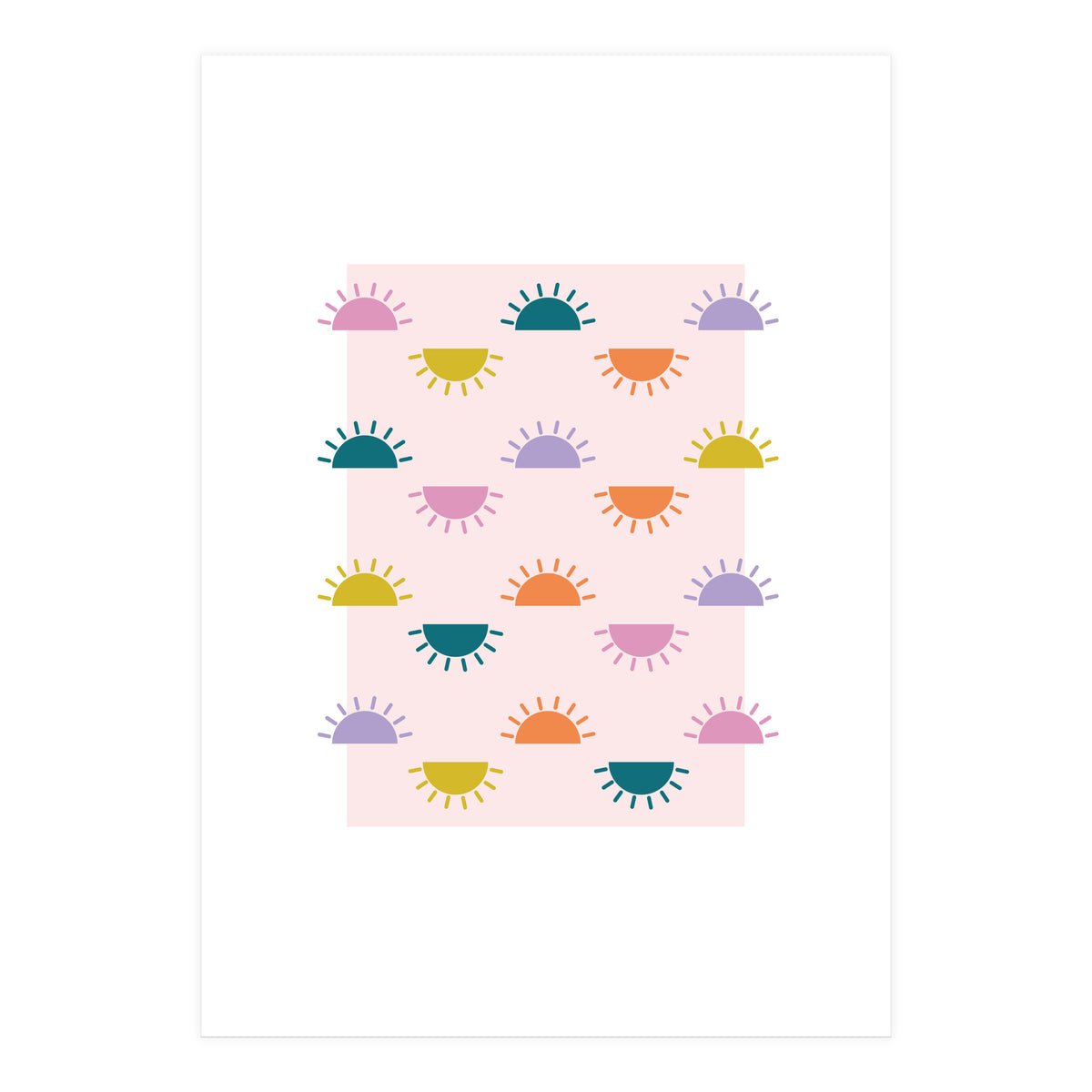 Sun All Over Rgb (Print Only)