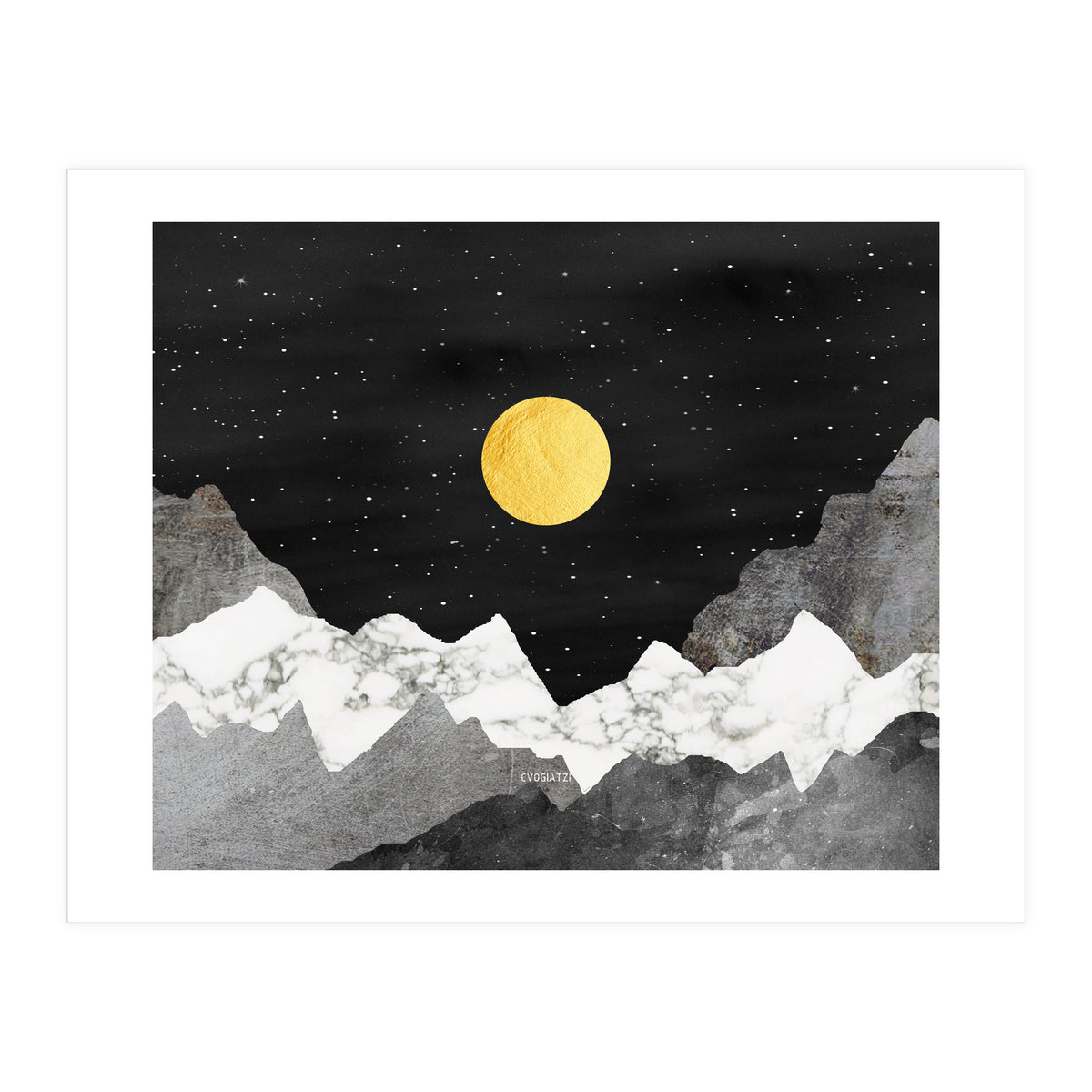 Live with Stars and Mountains (Print Only)