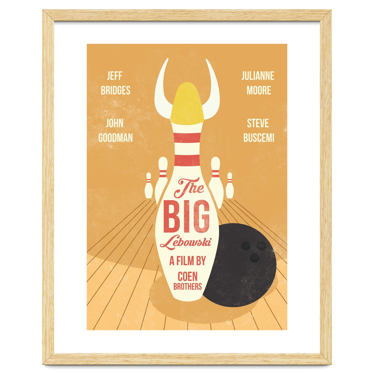 Big Lebowski movie poster