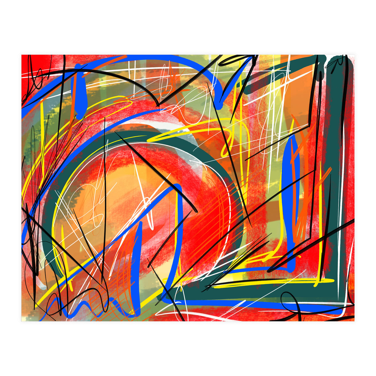 Red Happy (Print Only)