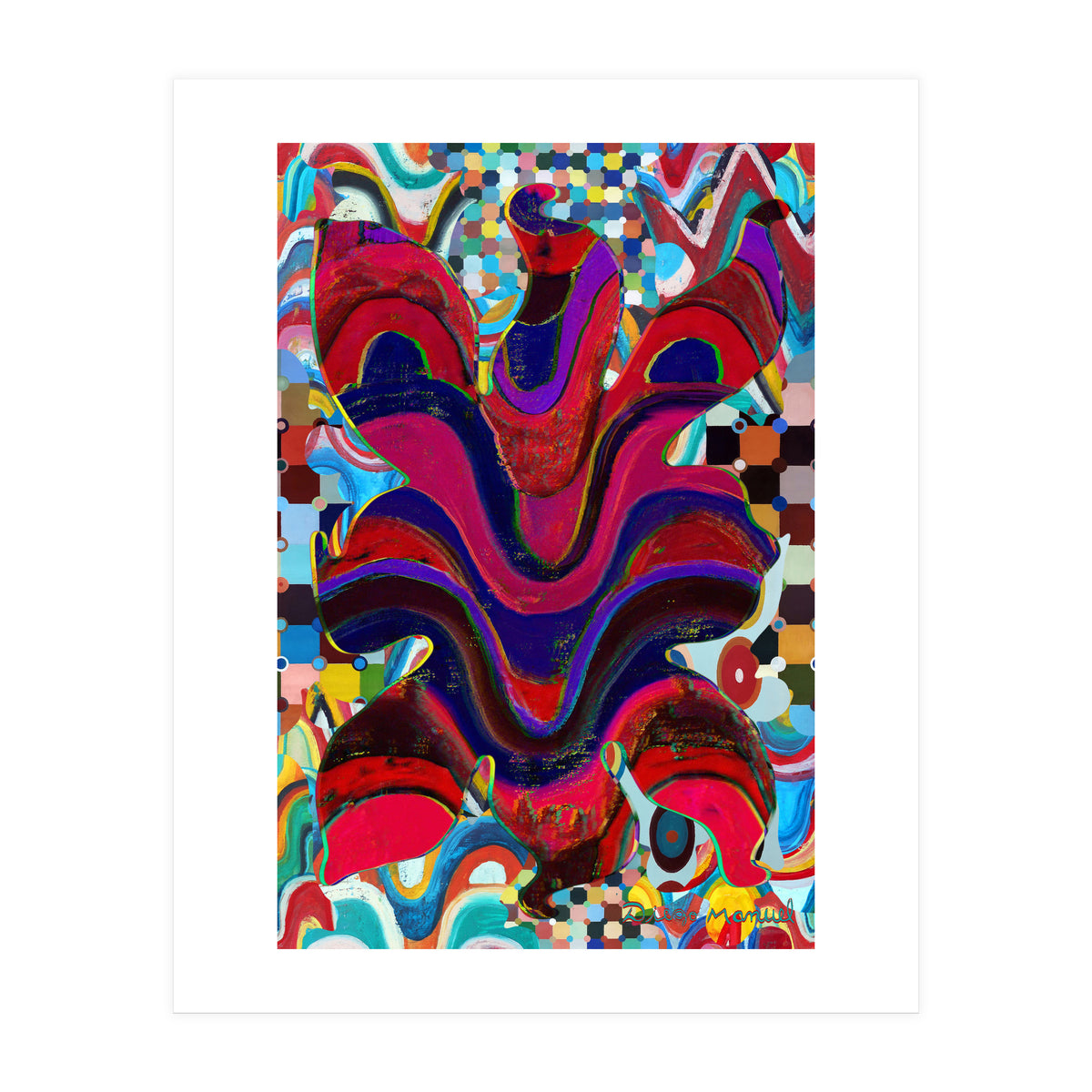 Pop Abstract 2023 Tapiz 94 (Print Only)