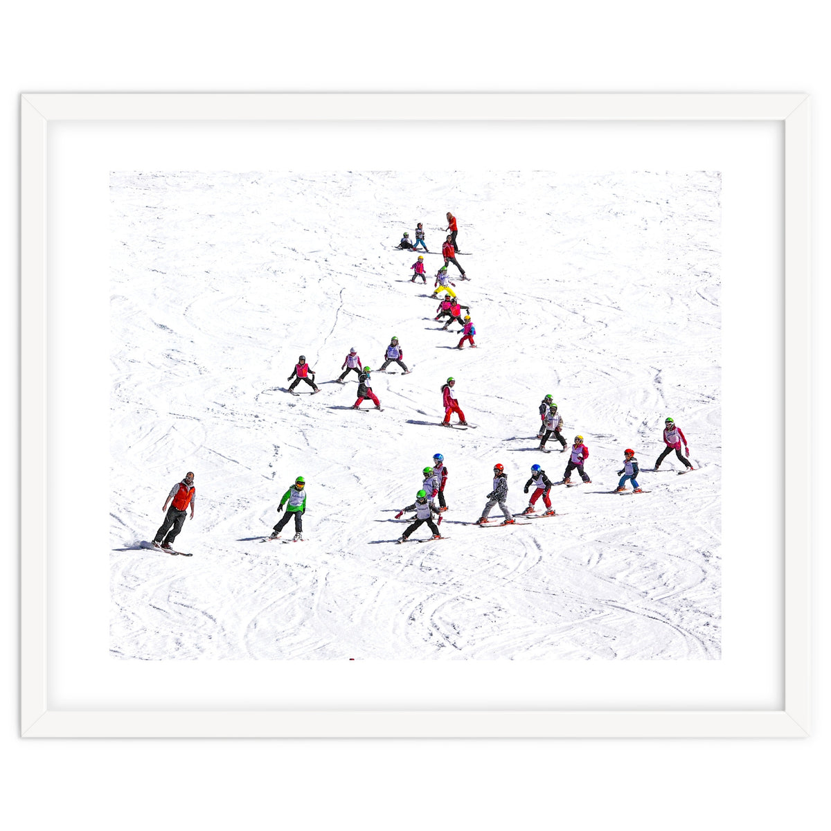 Ski school (Colour)