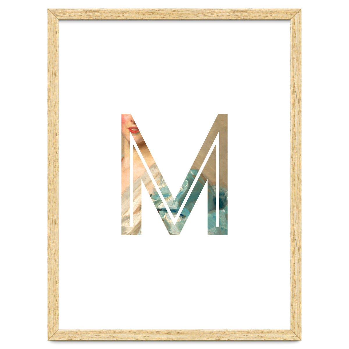 Letter M - (Impress)