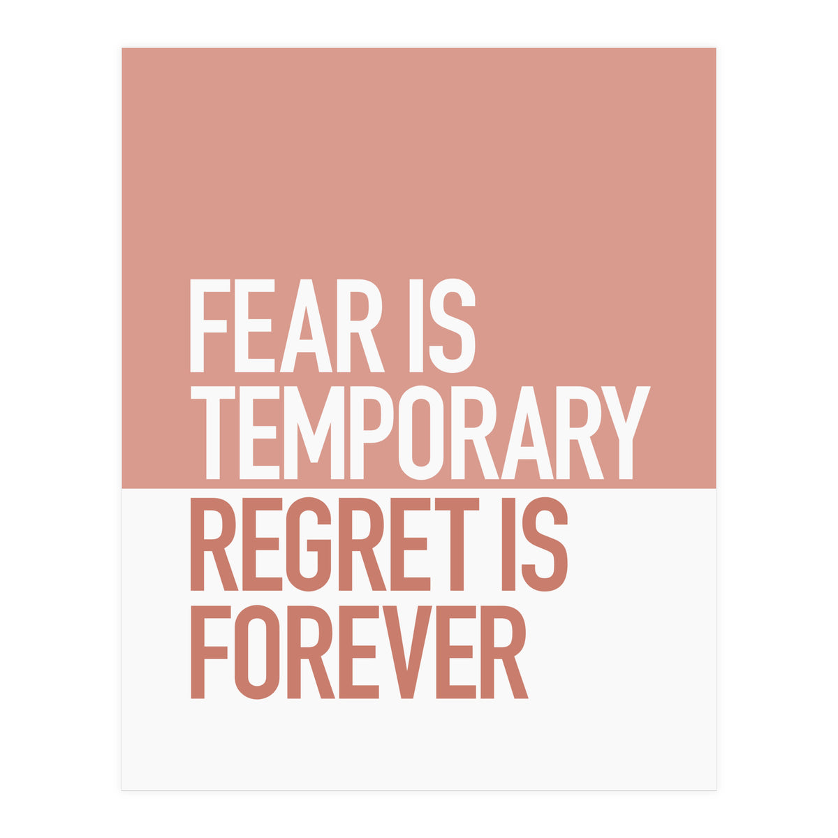 REGRET FOREVER (Print Only)