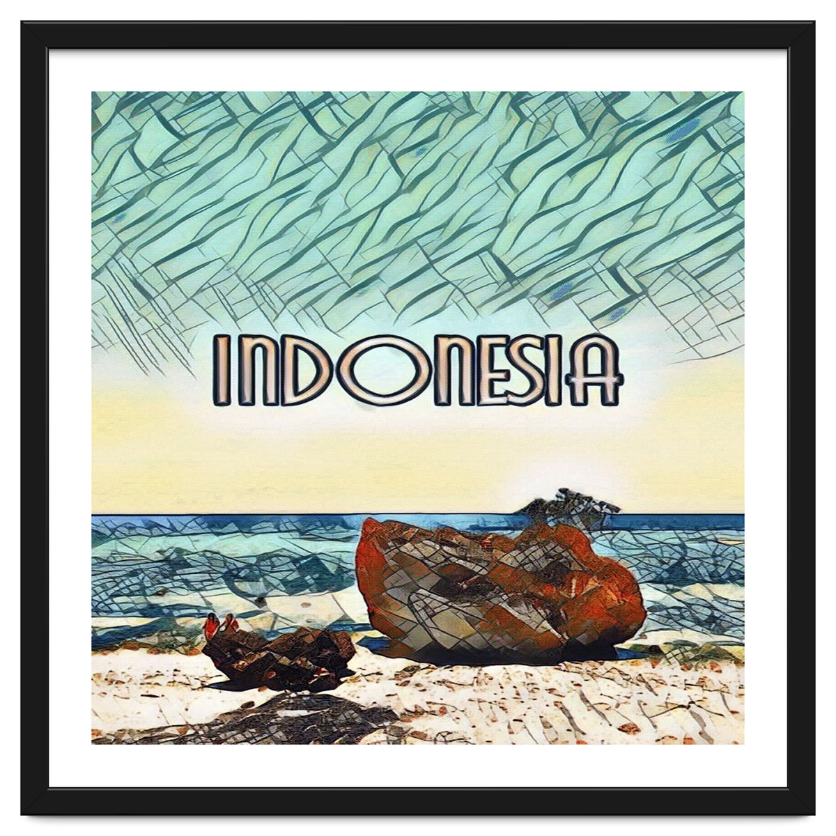 Labuan Sait Beach, Indonesia.