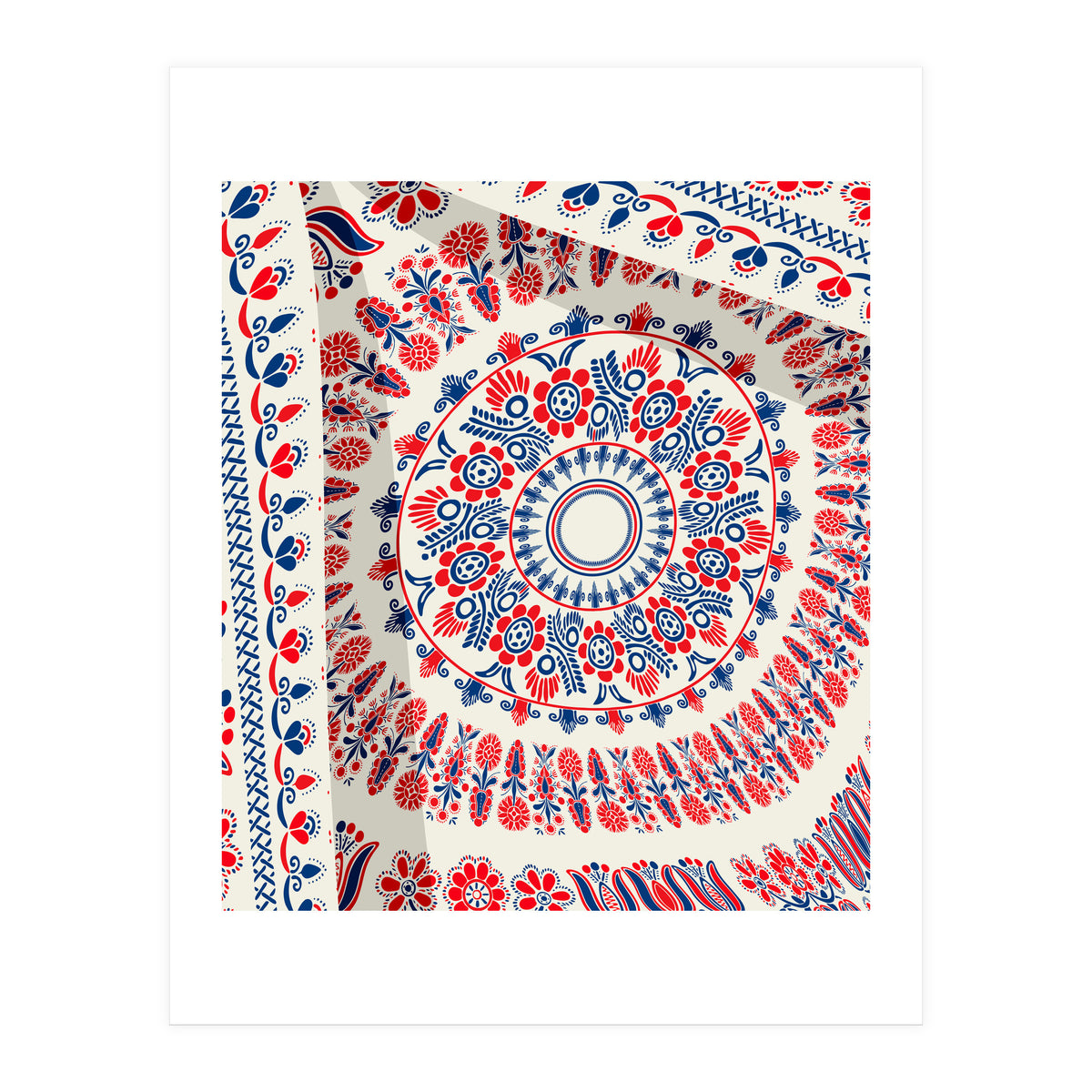 Romanian embroidery background 37 (Print Only)