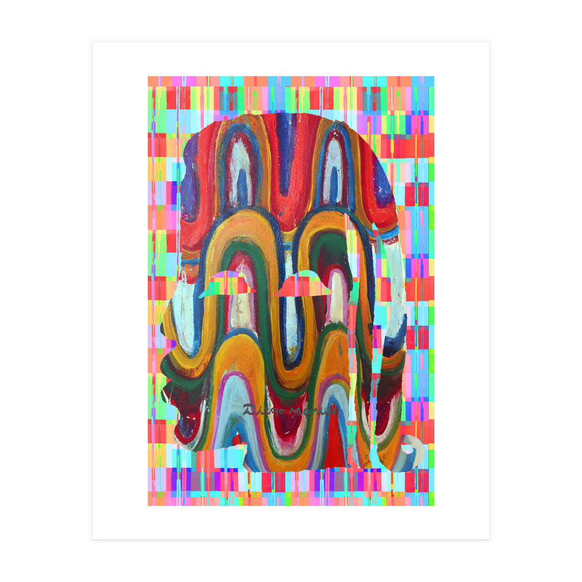 Abstracto Pop Nuevo B Nuevo 14 (Print Only)