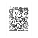 Doodle 72:  Dog Lover (Print Only) thumbnail