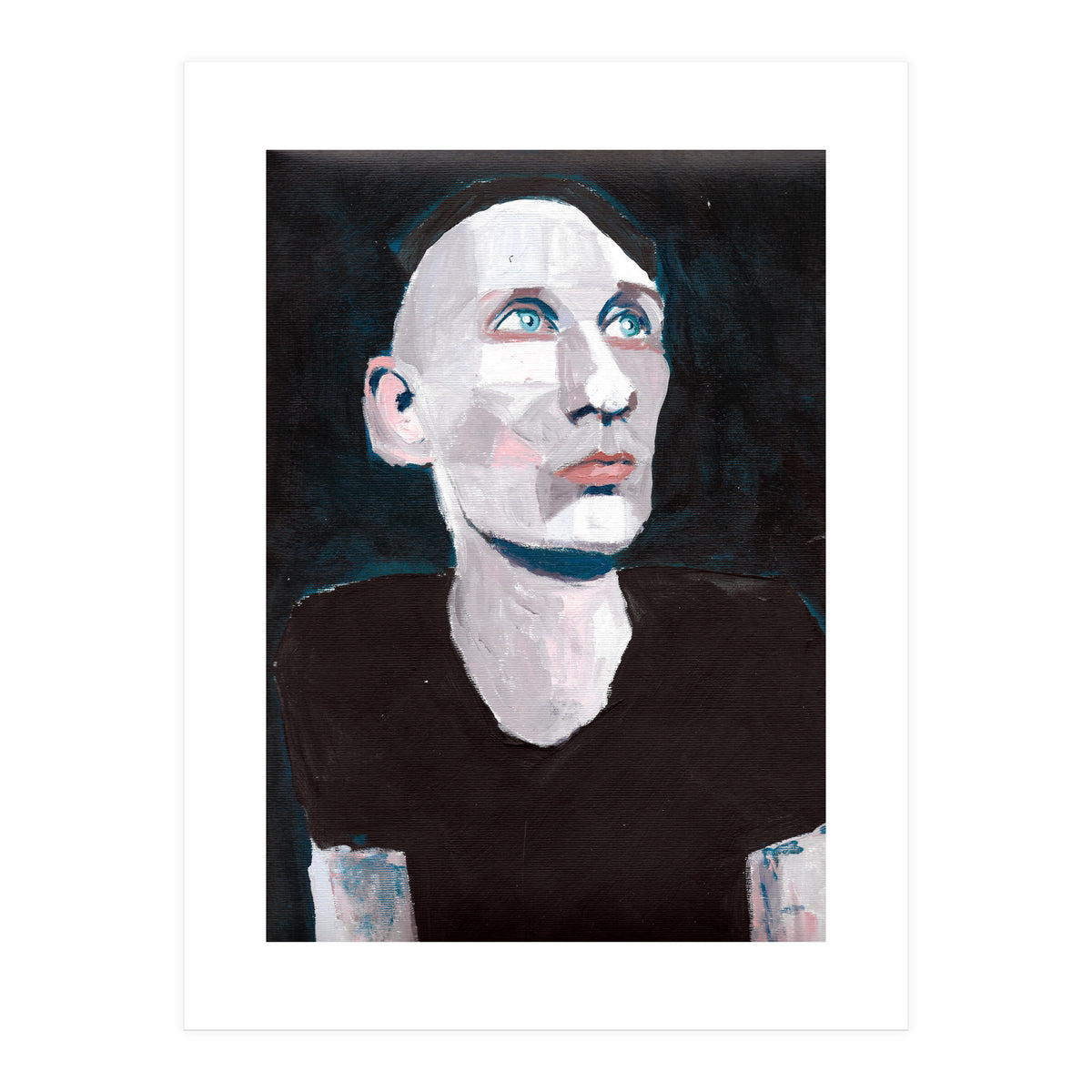 Untitled #029 - Man in black t-shirt (Print Only)