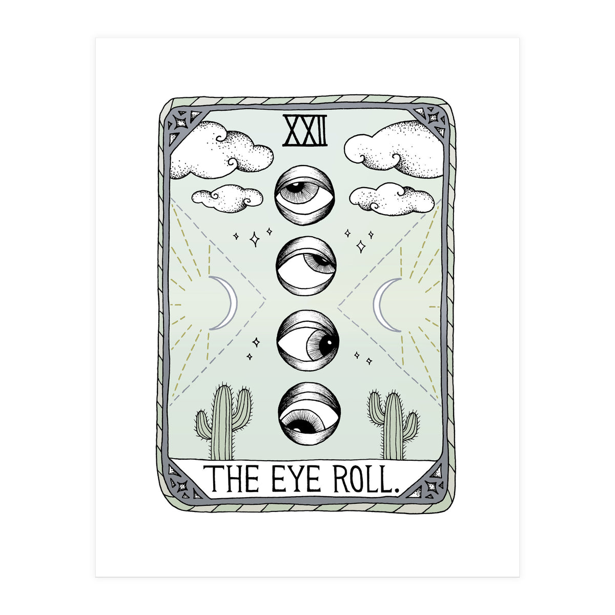 The Eye Roll (Print Only)