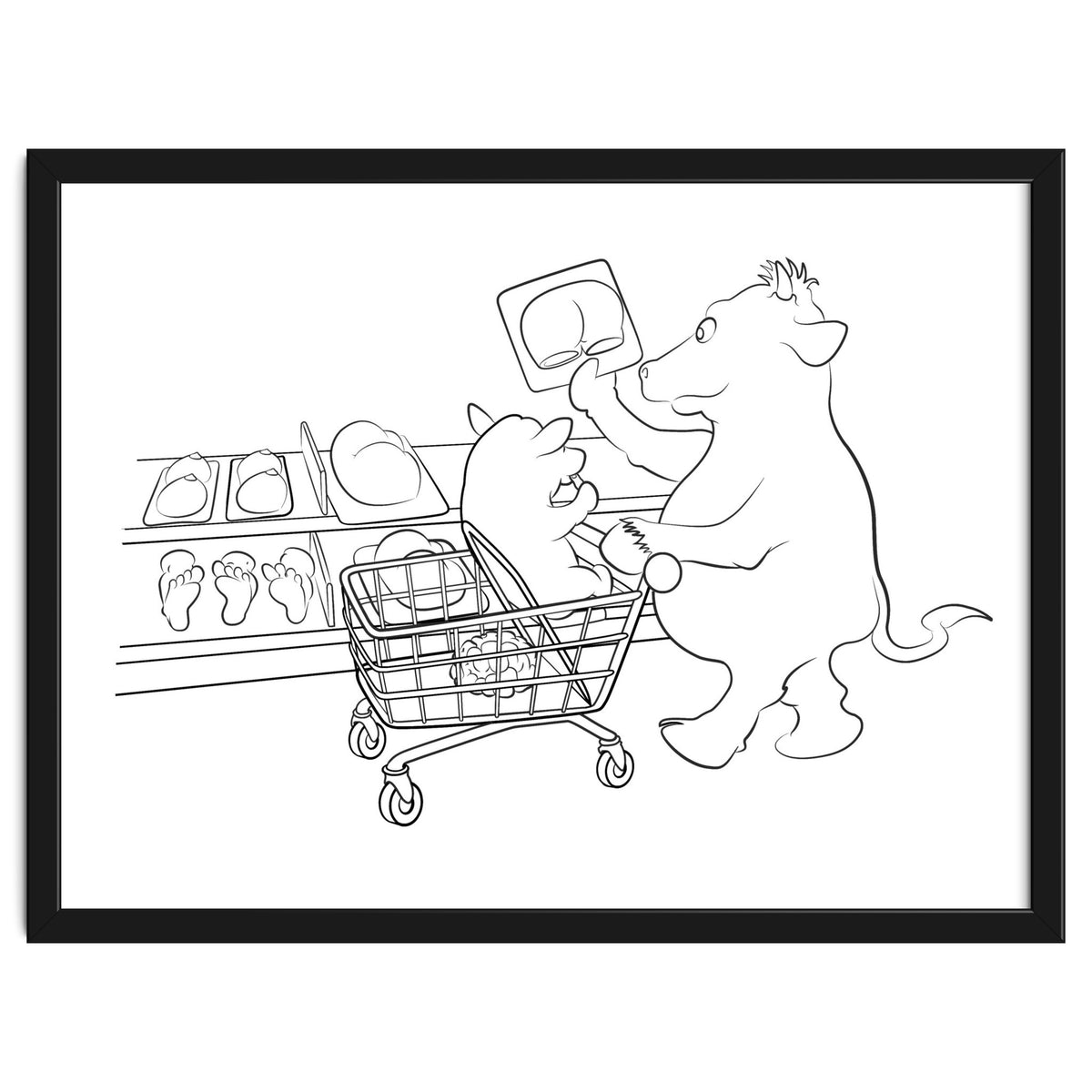 Supermarkey Cow Mandos