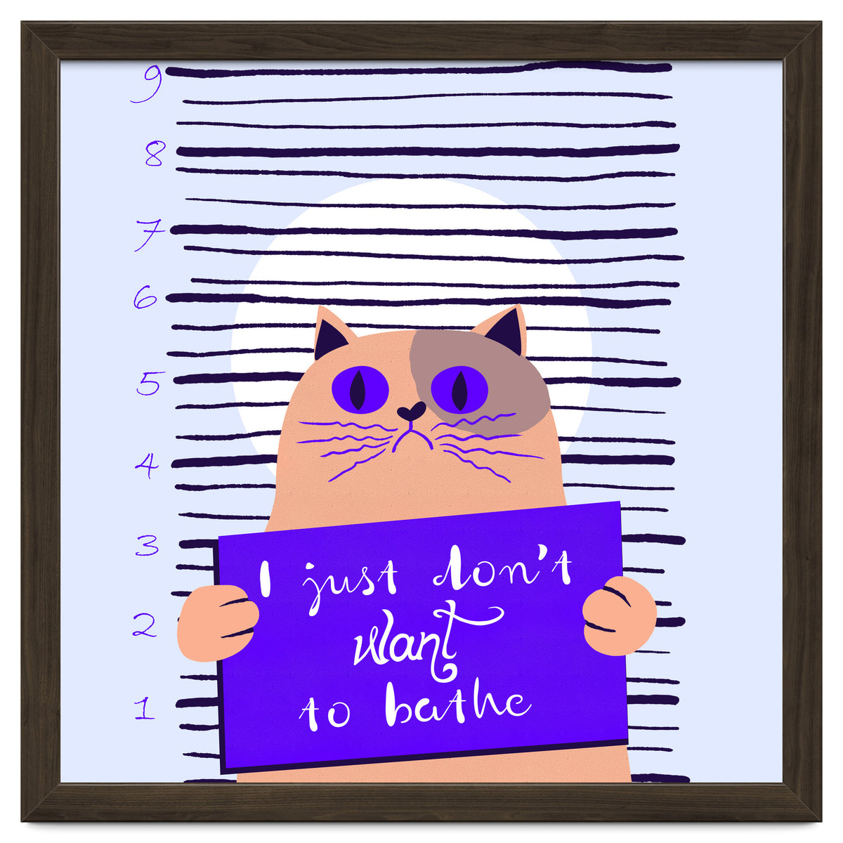 I just don't want to bathe