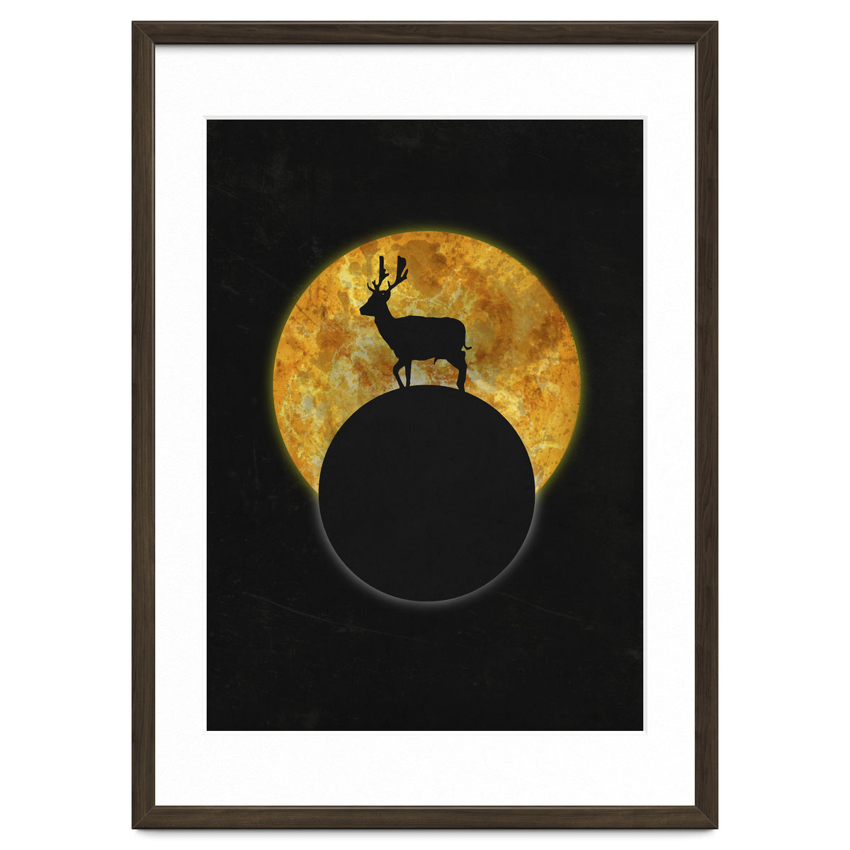 Deer On The Moon