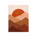 Sunset Mountain  (Print Only) thumbnail