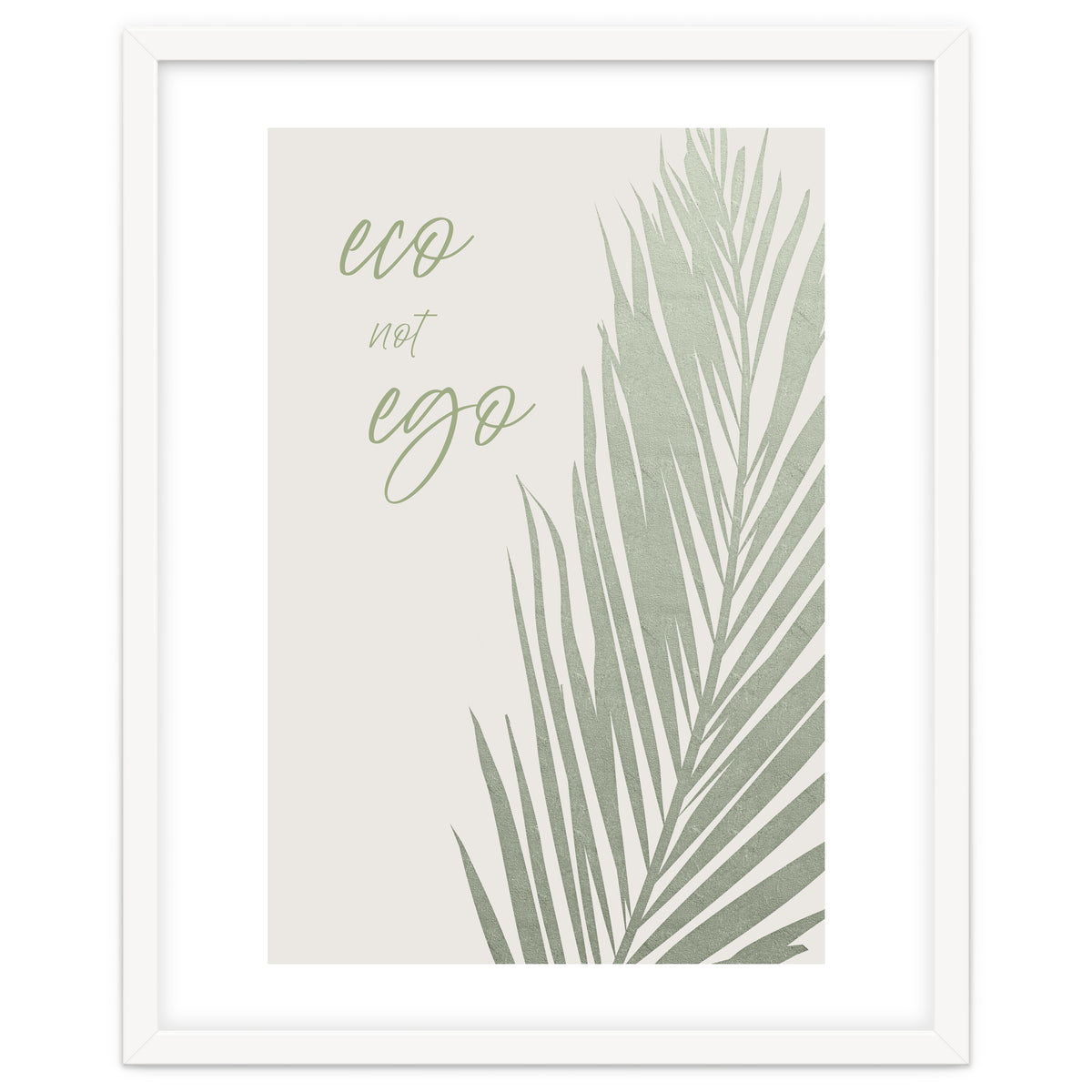 Eco not ego