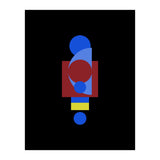 Man | abstract modern (Print Only) thumbnail