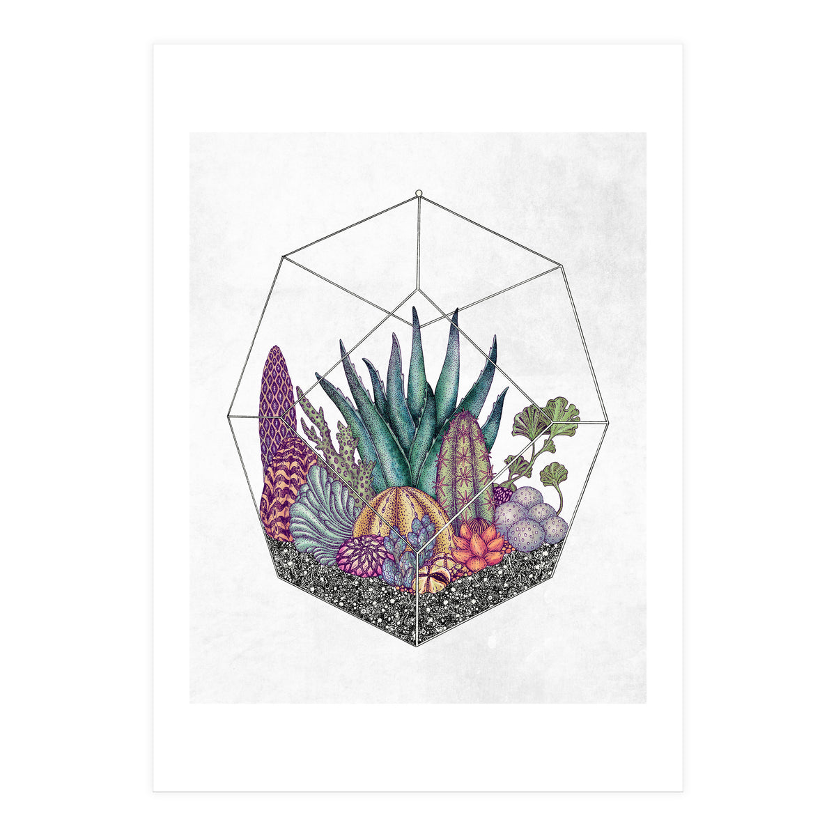 botanical geometria (Print Only)