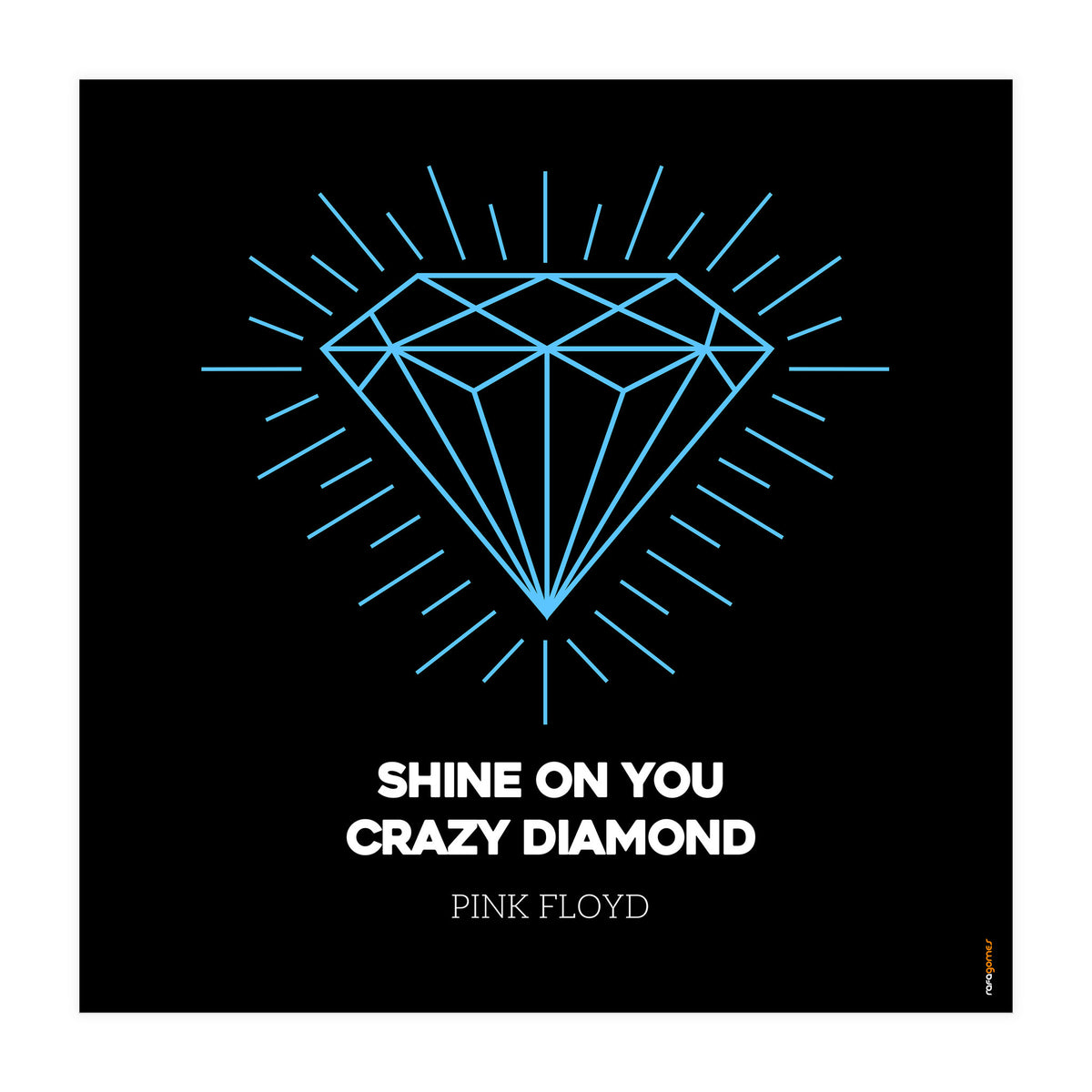 Pink Floyd Shine On You Crazy Diamond (Print Only)