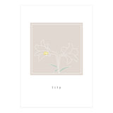 lily flower (Print Only) thumbnail