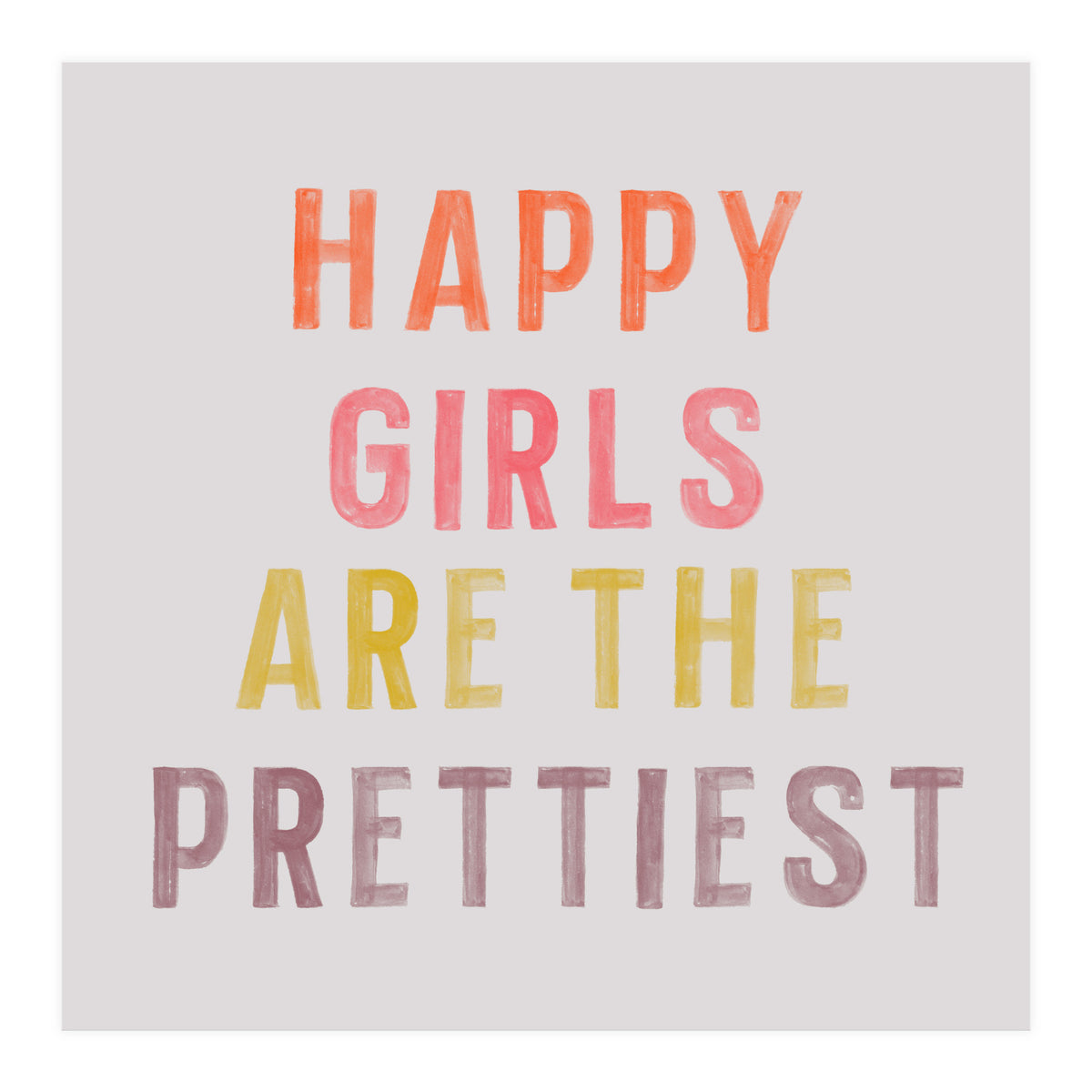 Happy Girls (Print Only)