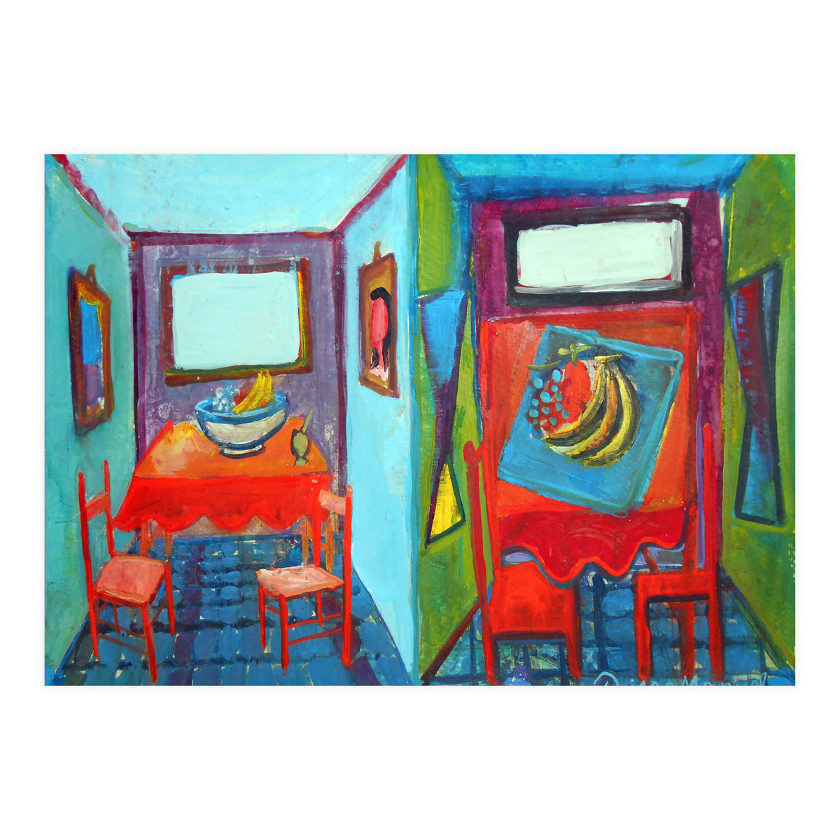 Normal Y Cubista (Print Only)