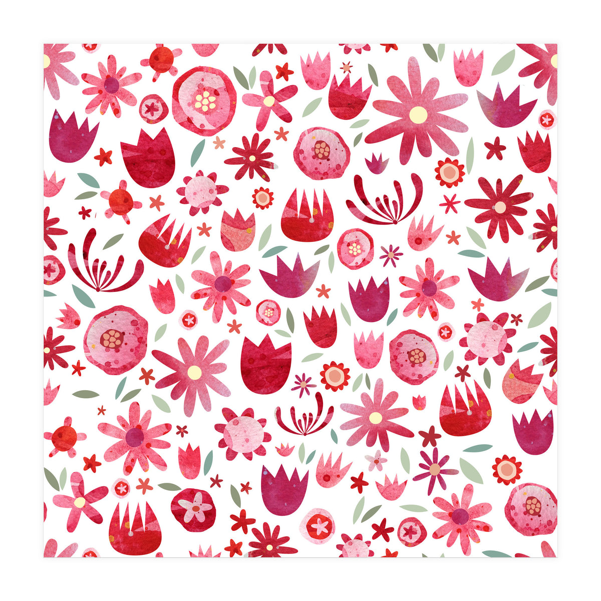 Summer Flowers (Print Only)