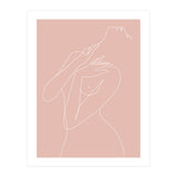 wake woman line-pink (Print Only) thumbnail