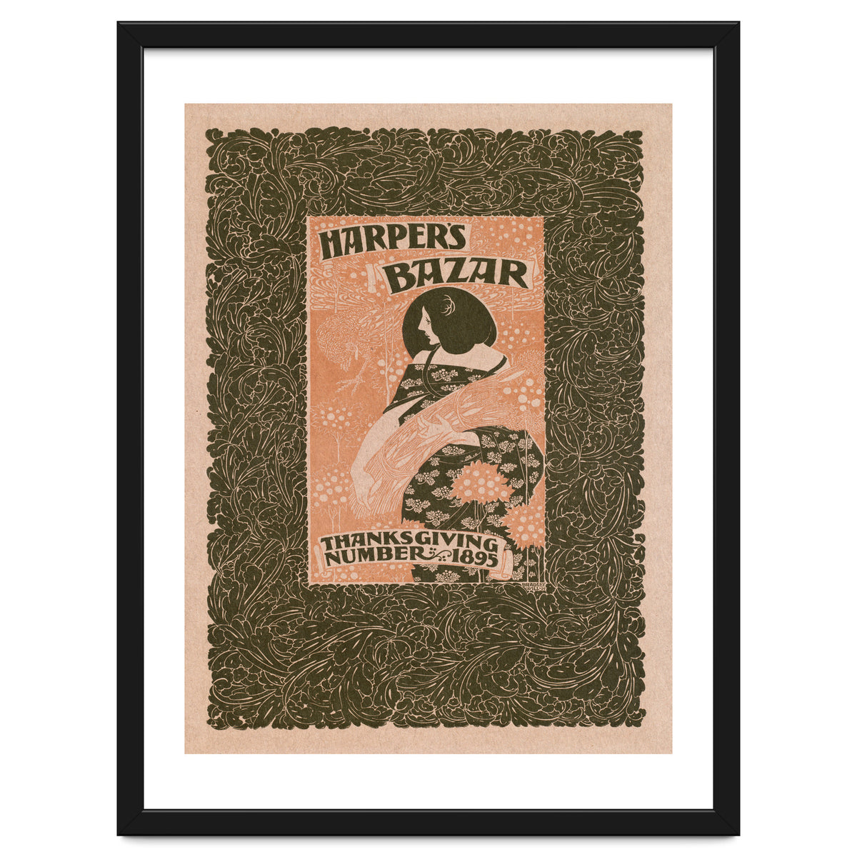 Harpers Bazar Thanksgiving Advertisement