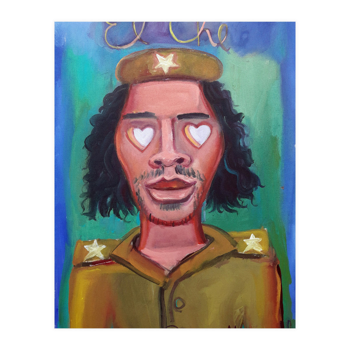 Che Y Corazones 7 (Print Only)