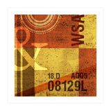 Abstract Industrial Yellow (Print Only) thumbnail