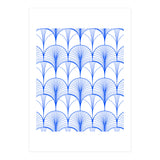 Art Deco Blue (Print Only) thumbnail