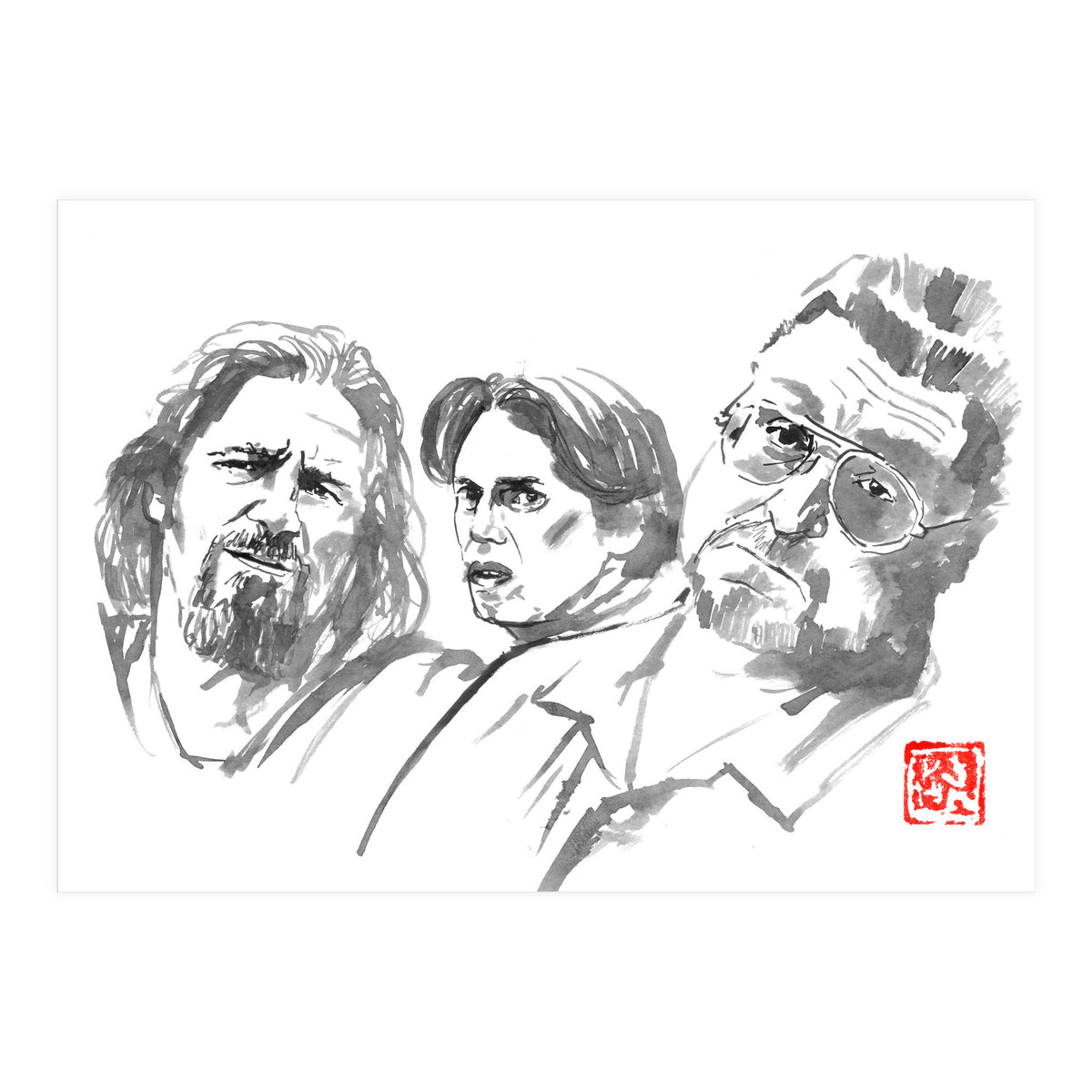 Bowling Scene (Print Only)