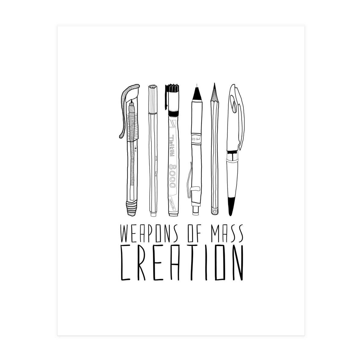 Weapons Of Mass Creation (Print Only)