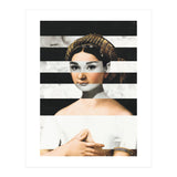 Raphael's La Fornarina & Audrey Hepburn (Print Only) thumbnail