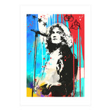 Robert Plant pop art poster (Print Only) thumbnail