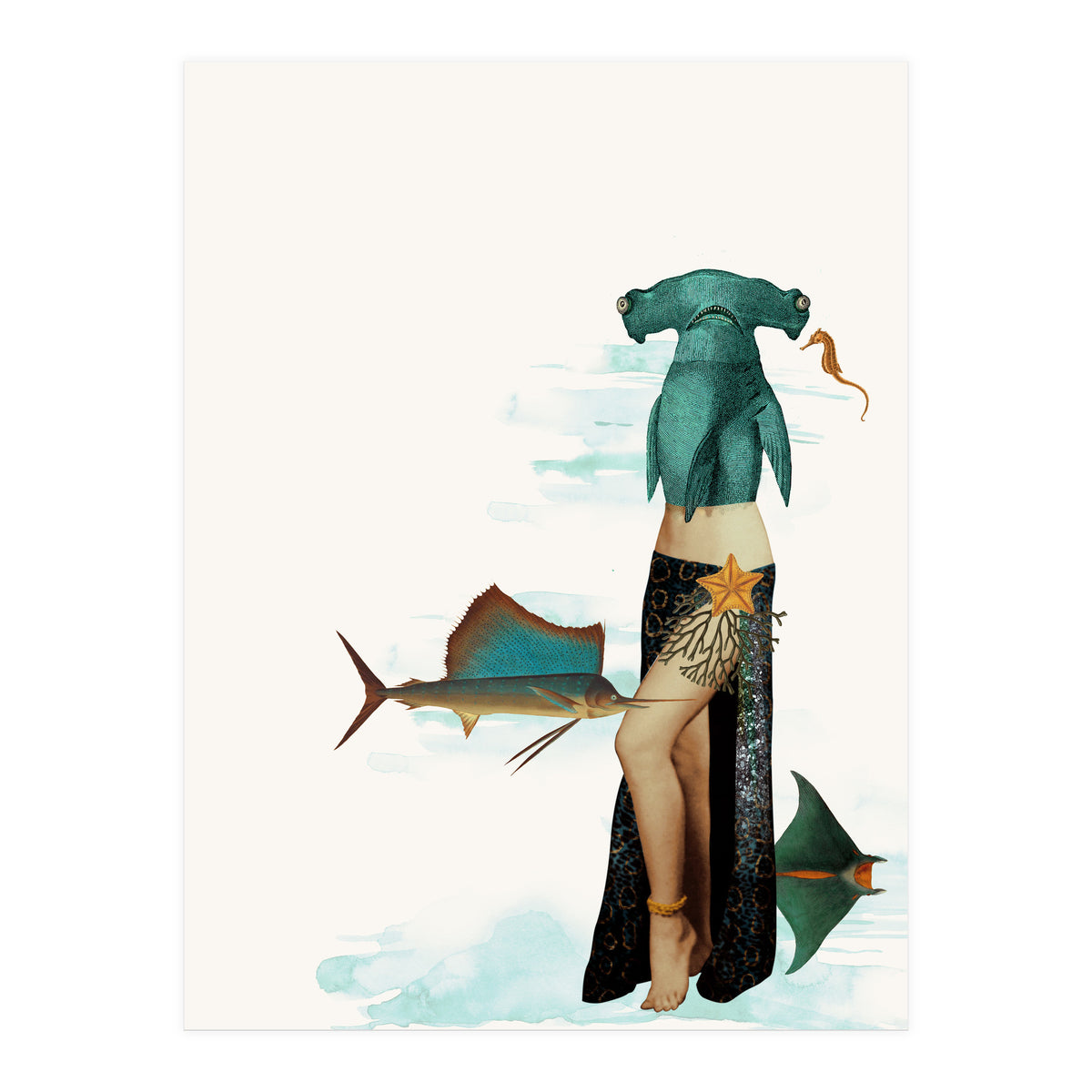 Reverse Mermaid (Print Only)