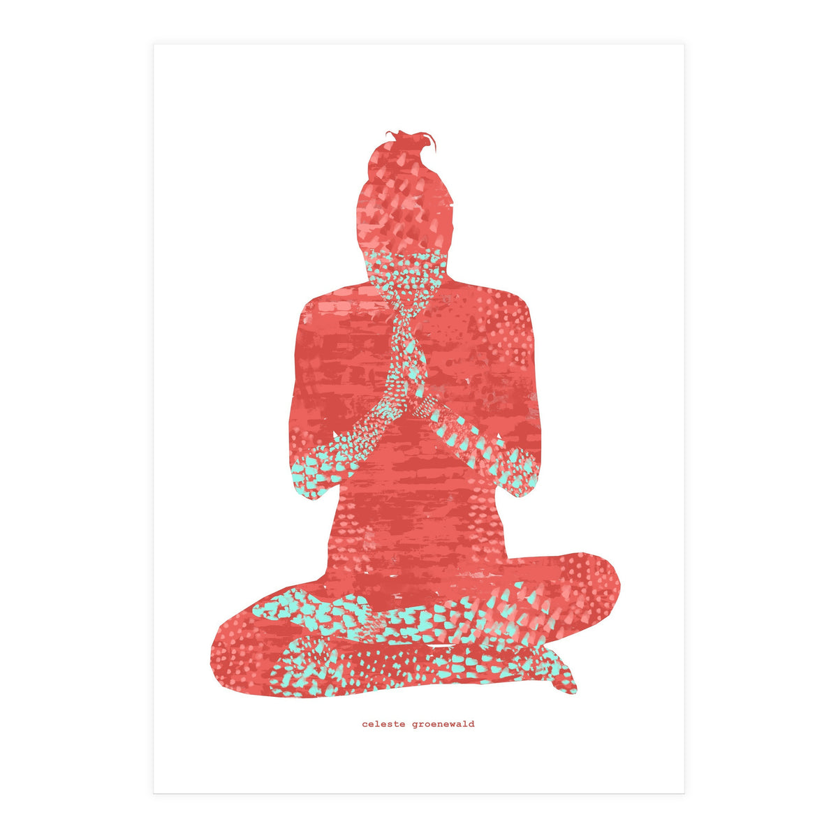 Agnistambhasana | Fire Log Pose (Print Only)