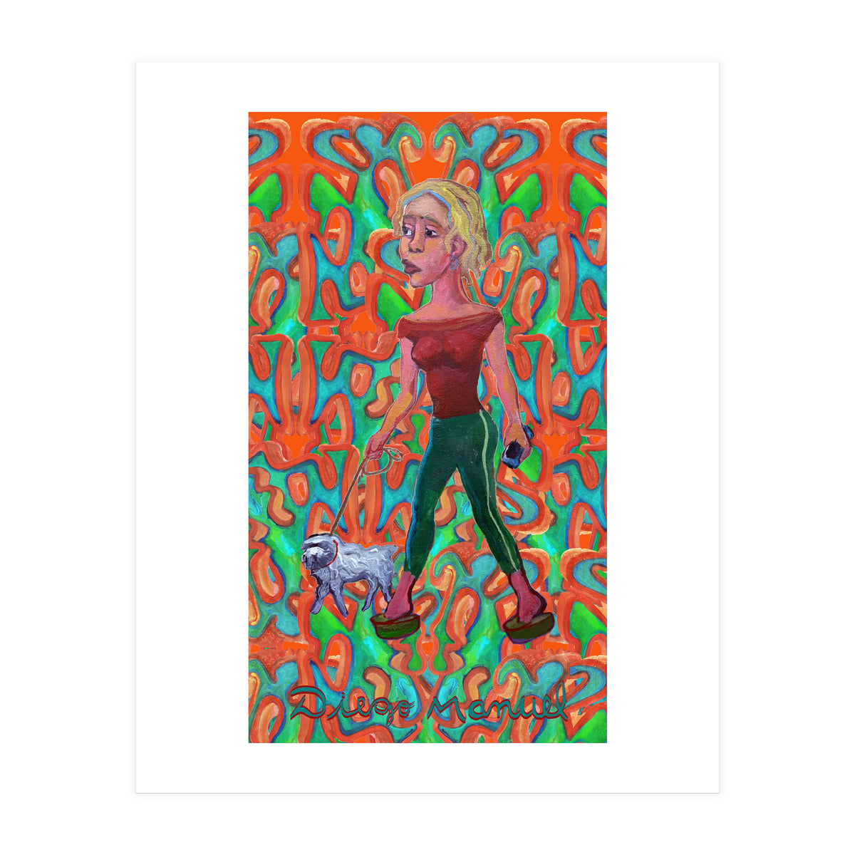 La Chica De Al Lado (Print Only)