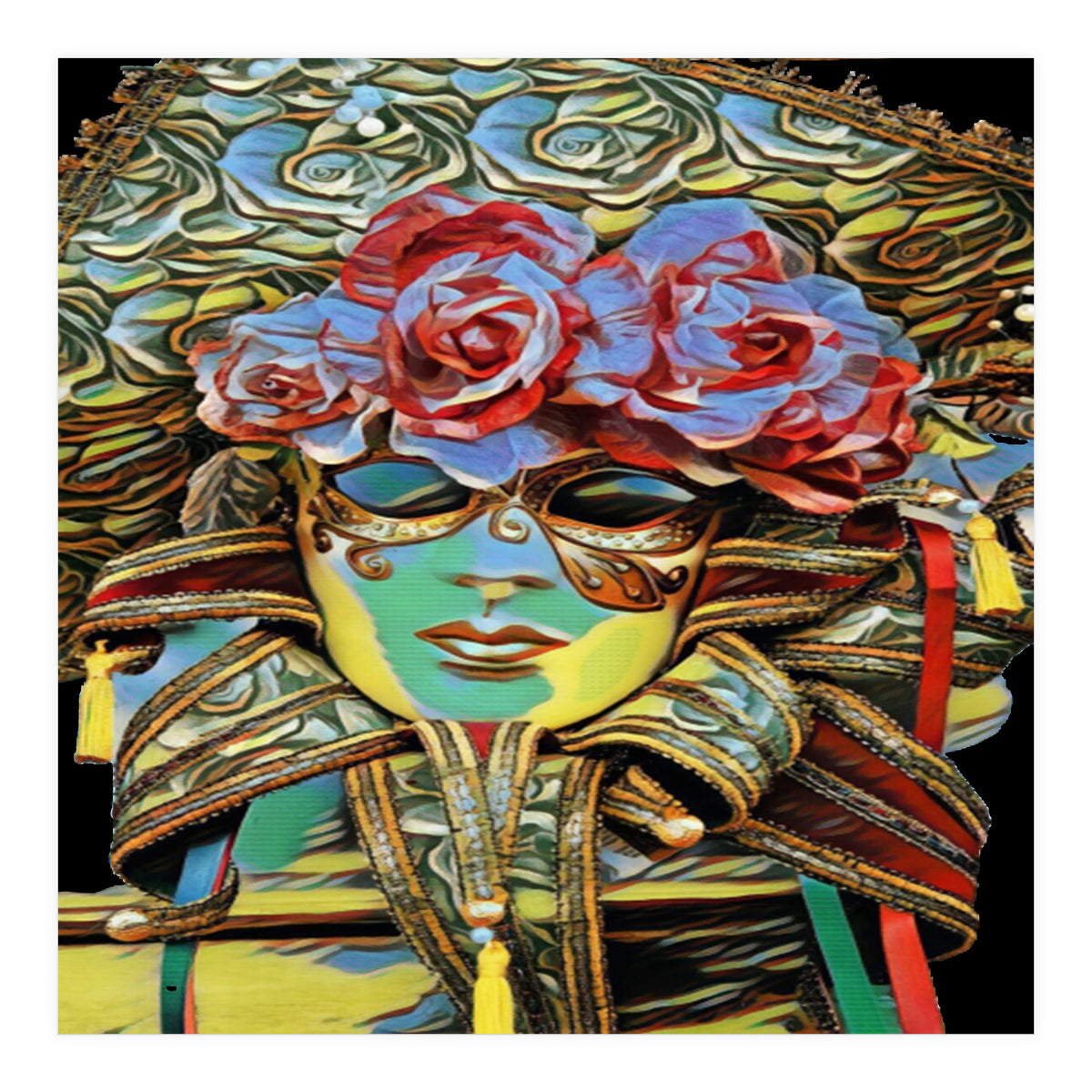 Venetian Mask - Venezia Carnival (Print Only)