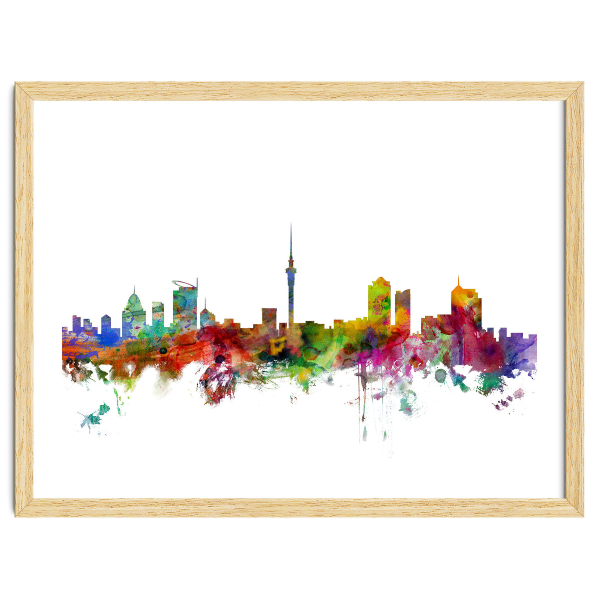 Auckland New Zealand Skyline