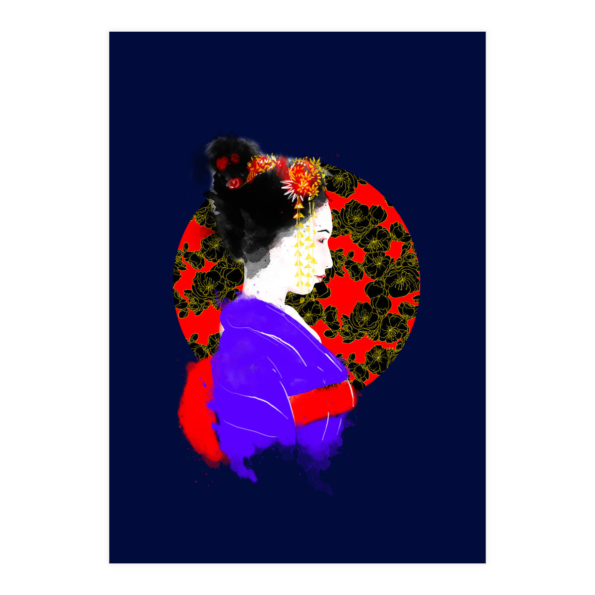 inked Geisha (Print Only)