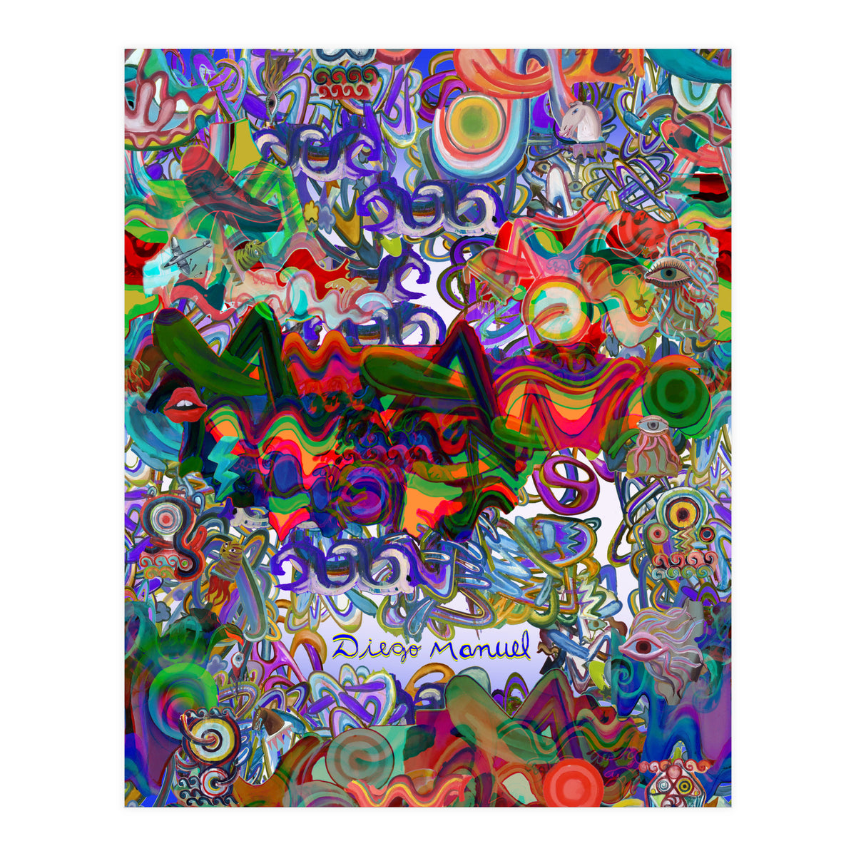 Graffitis 2021 Tapiz 15 (Print Only)