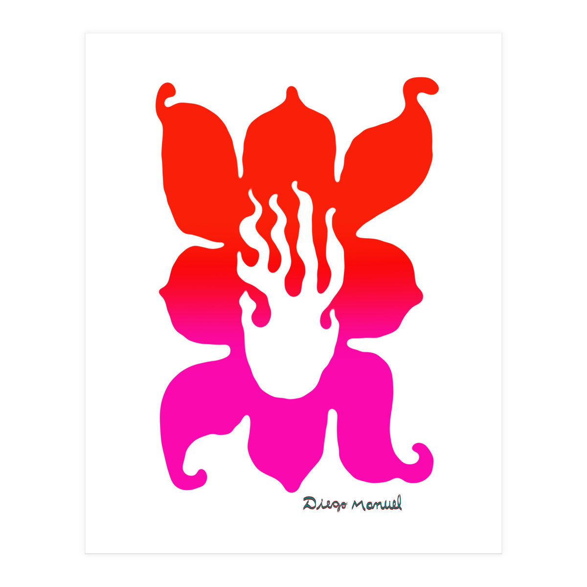 Fuego 106 Copia (Print Only)