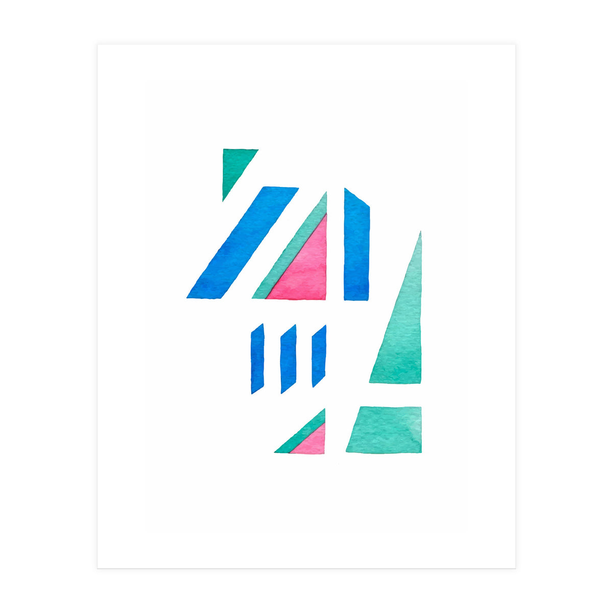 Modern Abstract Watercolor (Print Only)