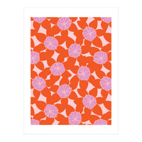 Purple Flower Pattern (Print Only)