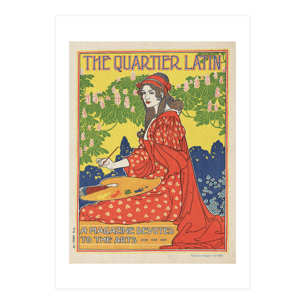 The Quartier Latin (a Magazine Devoted To The Arts) (Print Only)