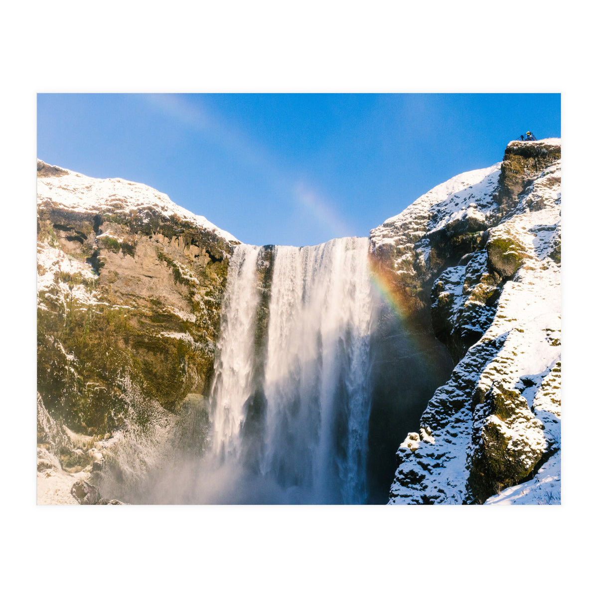 Skogafoss Waterfall Iceland 3 (Print Only)